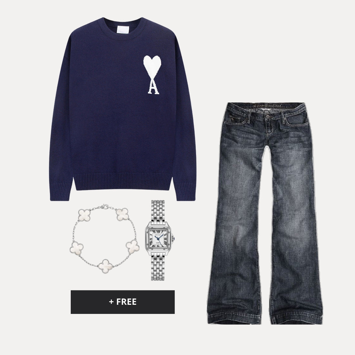 VIRAL OUTFIT - blau Haven