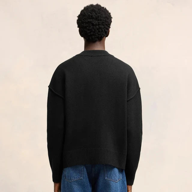 Ami Cardigan mit gesticktem A-HERZ