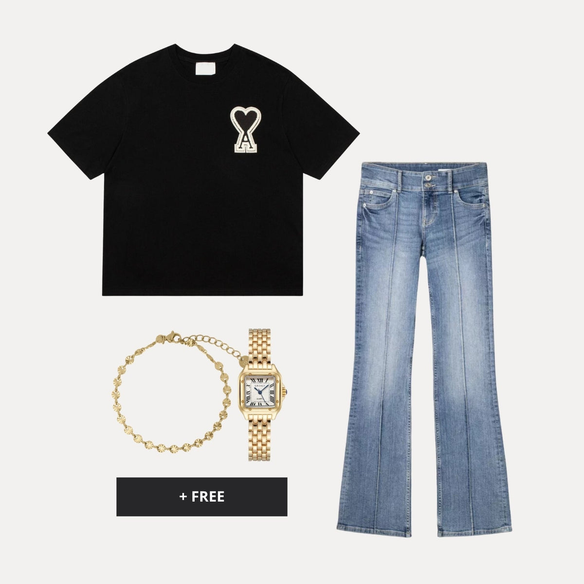 VIRAL OUTFIT - Midnight gold