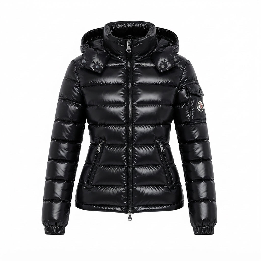„MC“ schwarz Puffer Down Jacke