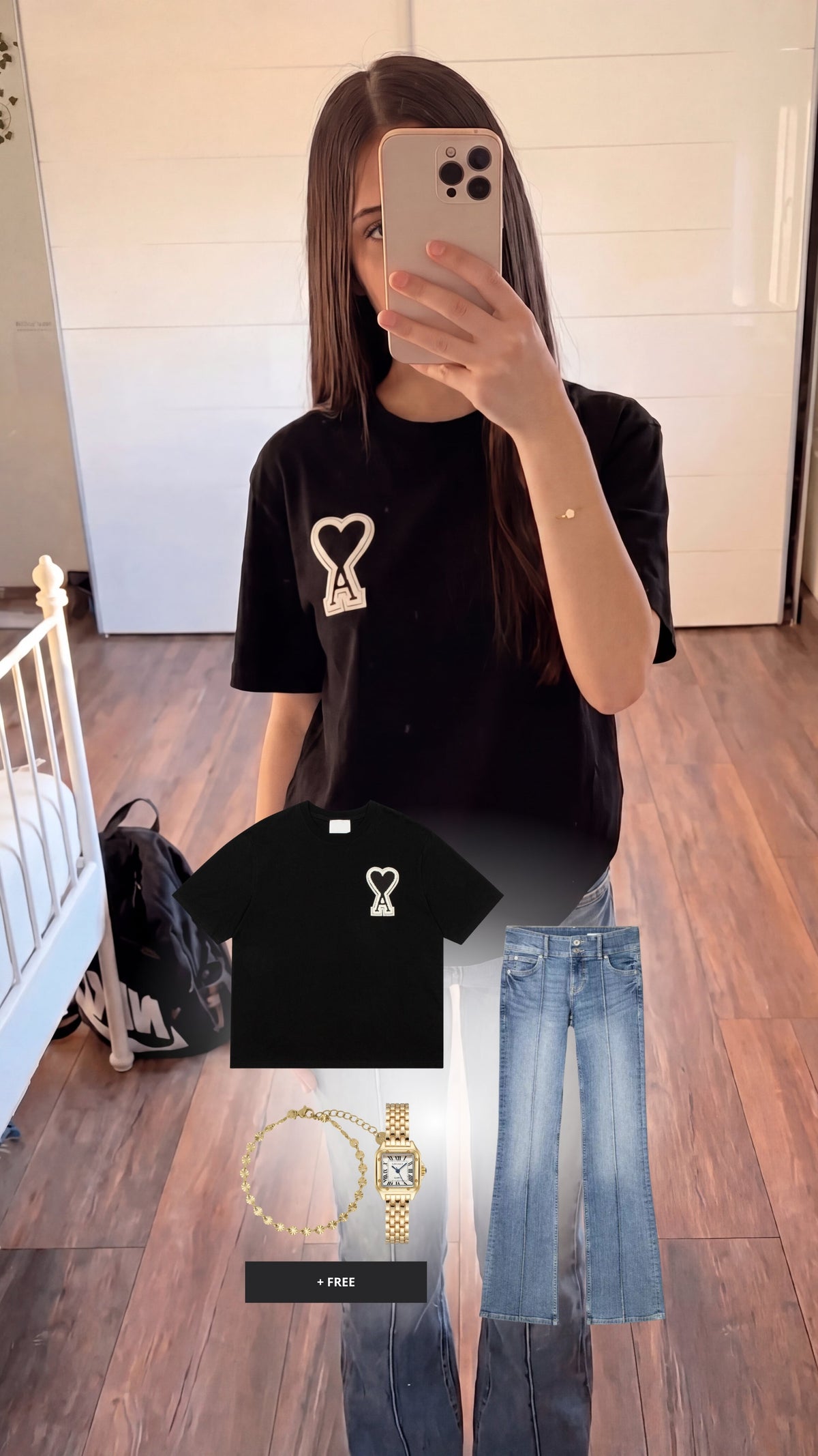 VIRAL OUTFIT - Midnight gold