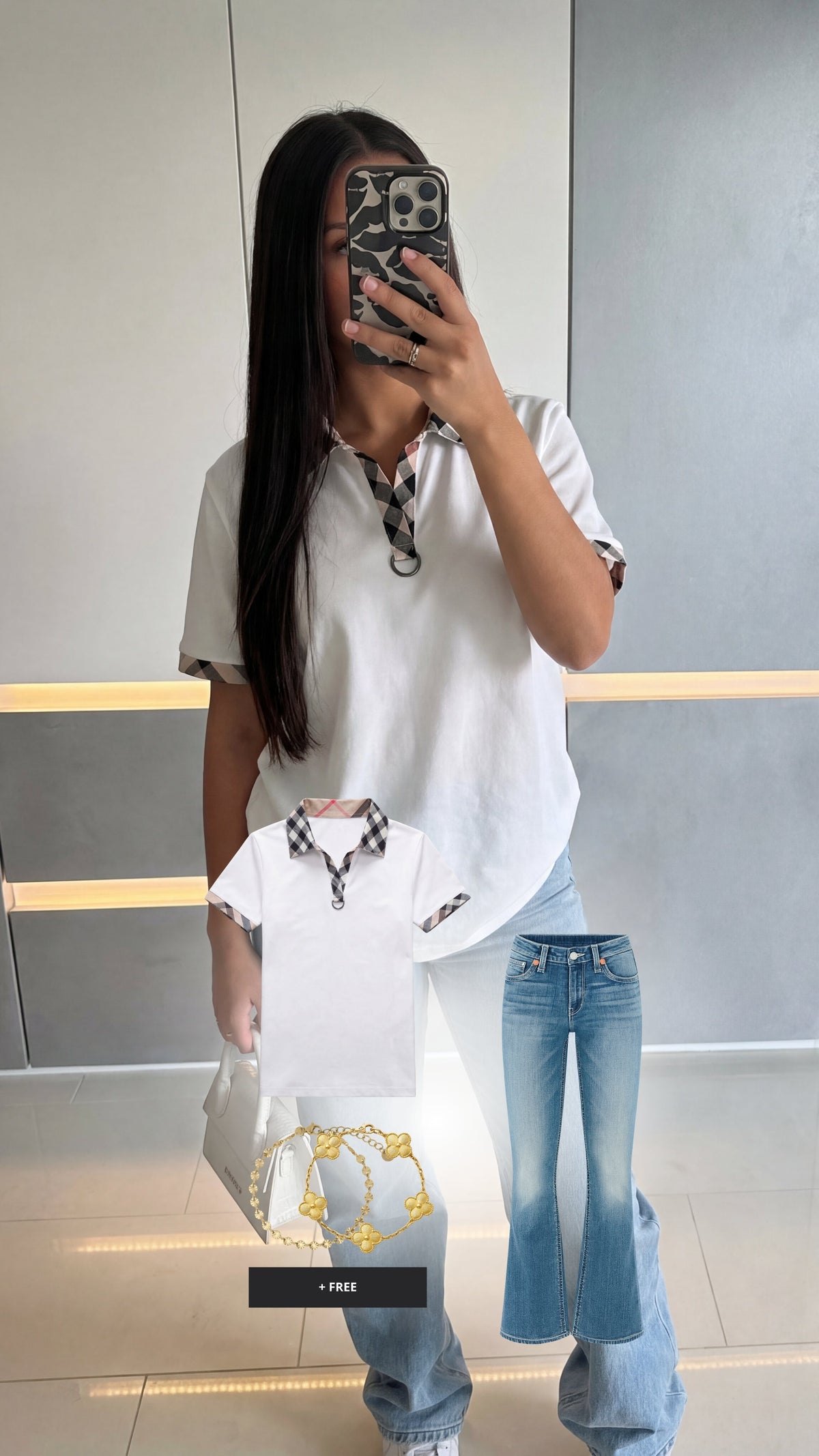 VIRAL OUTFIT - weiß Luxe