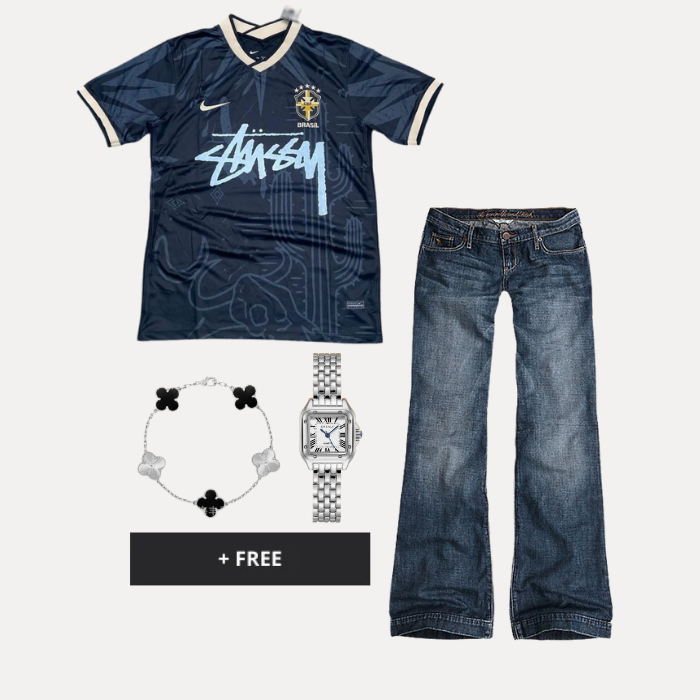 VIRAL OUTFIT - blau Breeze